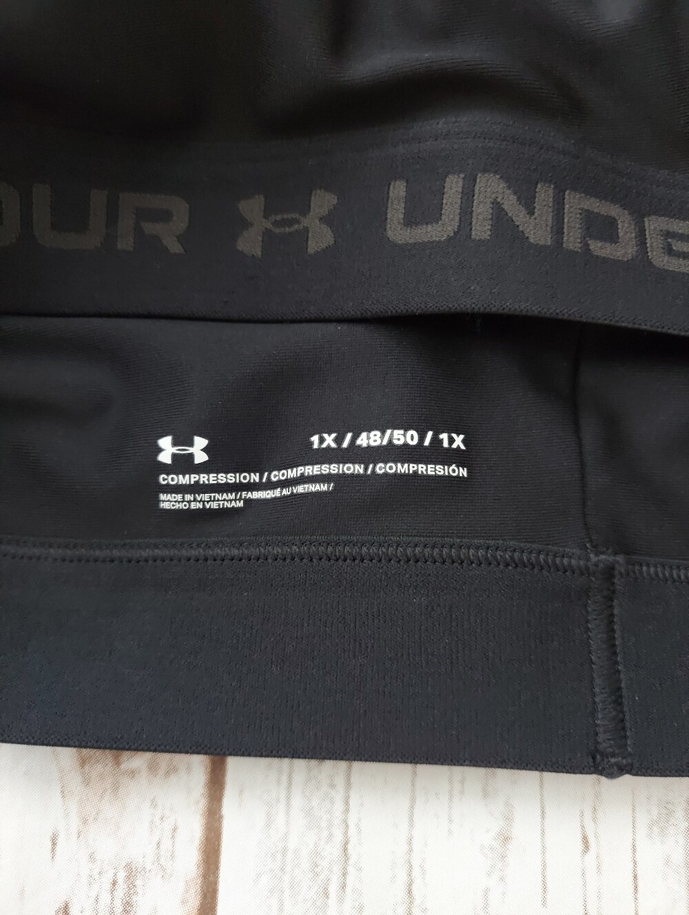 Under Armour Women's Black Crossback Sports Bra 1X - Picture 7 of 11